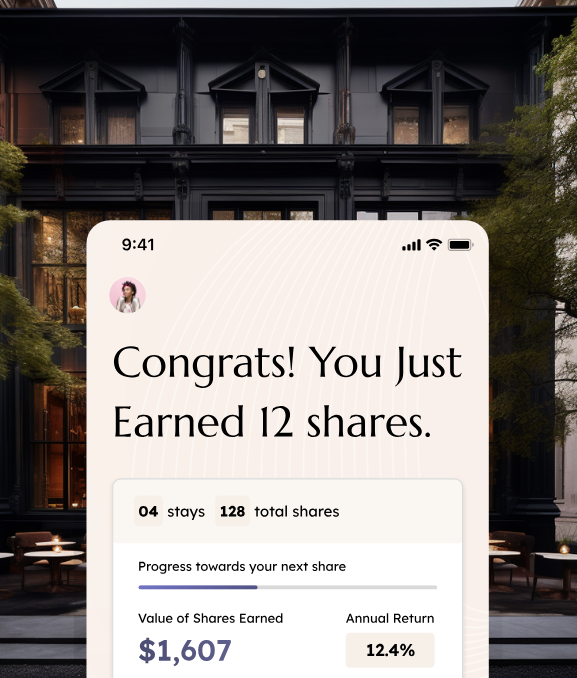 Mansion Guests into Owners loyalty program of fractional real estate investing.